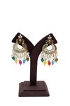 RPS Elegant Ethnic Pearl And Kundan Earrings Wholesale Market In Surat